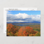 Uitzicht Rangeley Lake Autumn Briefkaart (Voorkant / Achterkant)