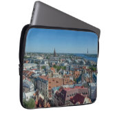 Uitzicht Riga van bovenaf Laptop Sleeve (Voorkant Rechts)