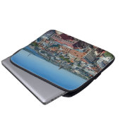 Uitzicht Riga van bovenaf Laptop Sleeve (Voorkant onderkant)