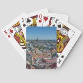 Uitzicht Riga van bovenaf Pokerkaarten (Achterkant)