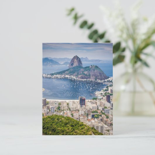 Uitzicht Rio de Janeiro Briefkaart (Staand voorkant)