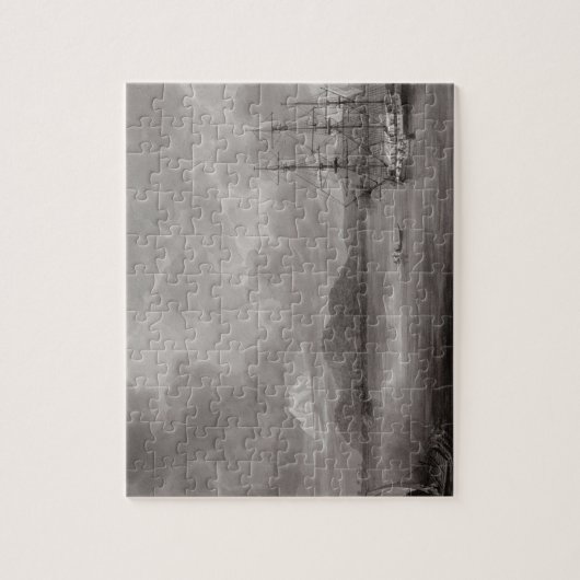 Uitzicht Rio de Manila (lithograaf) Legpuzzel (Verticaal)