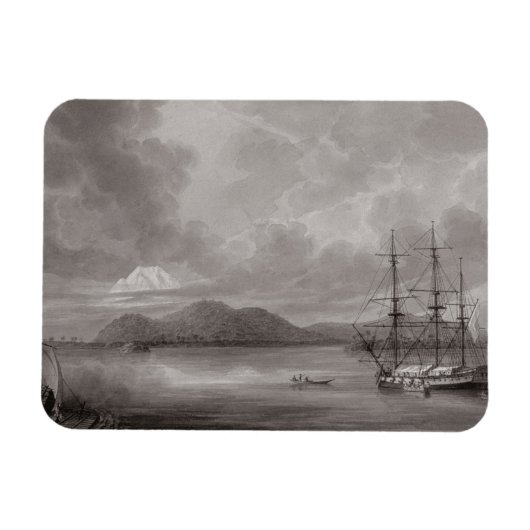Uitzicht Rio de Manila (lithograaf) Magneet (Horizontaal)