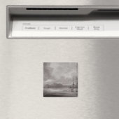 Uitzicht Rio de Manila (lithograaf) Magneet (Insitu (Vaatwasser))