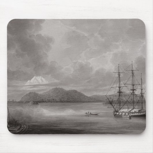 Uitzicht Rio de Manila (lithograaf) Muismat (Voorkant)