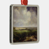 Uitzicht Rouen, 1831 Metalen Ornament (Rechts)