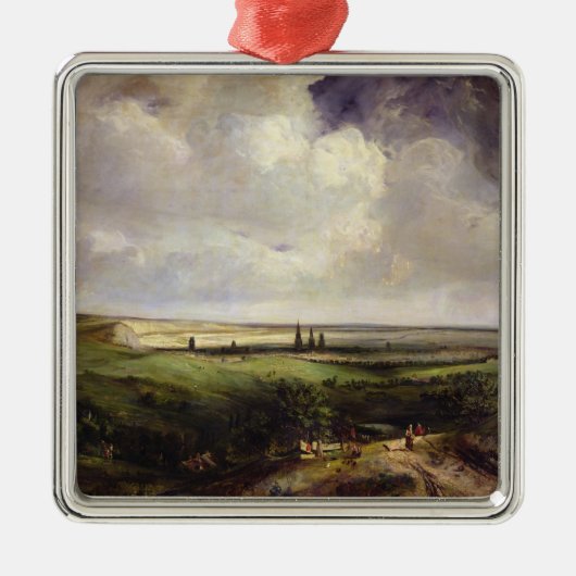 Uitzicht Rouen, 1831 Metalen Ornament (Voorkant)