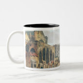 Uitzicht Saint-Germain-l'Auxerrois, c.1802 Tweekleurige Koffiemok (Links)