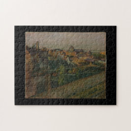 Uitzicht Saint-Valéry-sur-Somme Edgar Degas Legpuzzel