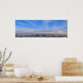 Uitzicht - Salt Lake City, Poster Utah (Keuken)