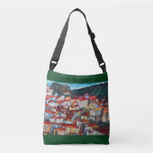 Uitzicht San Chirico, Italië Crossbody Tas (Voorkant)
