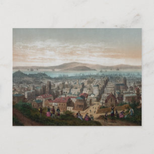 Uitzicht San Francisco (1860) Briefkaart