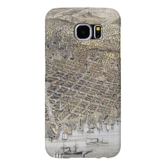 Uitzicht San Francisco, 1878 Case-Mate Samsung Galaxy Hoesje (Achterkant)