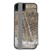 Uitzicht San Francisco, 1878 Incipio iPhone Portemonnee Hoesje (Agenda Achterkant)