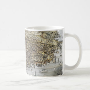 Uitzicht San Francisco, 1878 Koffiemok