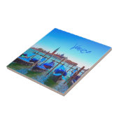 Uitzicht San Giorgio Maggiore Island Venetië Itali Tegeltje (Zijkant)