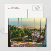 Uitzicht San Simeon Ocean Briefkaart (Voorkant / Achterkant)