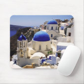 Uitzicht Santorini Muismat (Met muis)