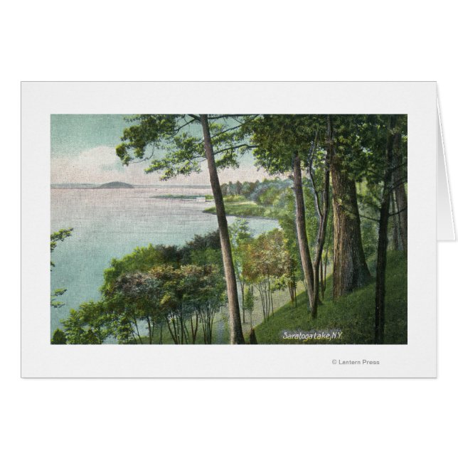 Uitzicht Saratoga Lake # 2 (Voorkant Horizontaal)