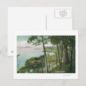 Uitzicht Saratoga Lake # 2 Briefkaart (Voorkant / Achterkant)