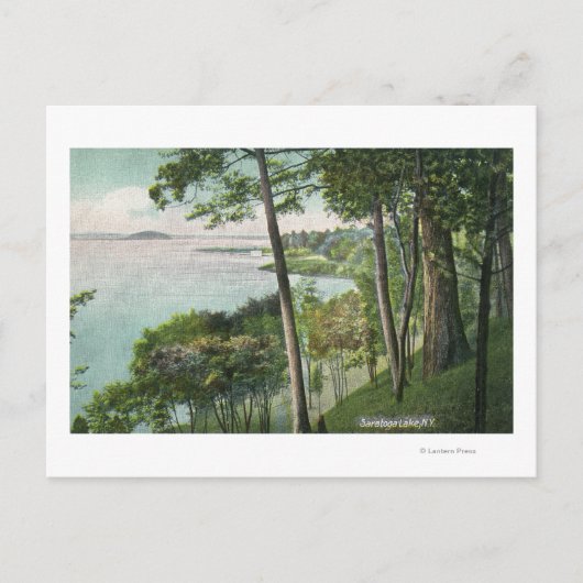 Uitzicht Saratoga Lake # 2 Briefkaart (Voorkant)