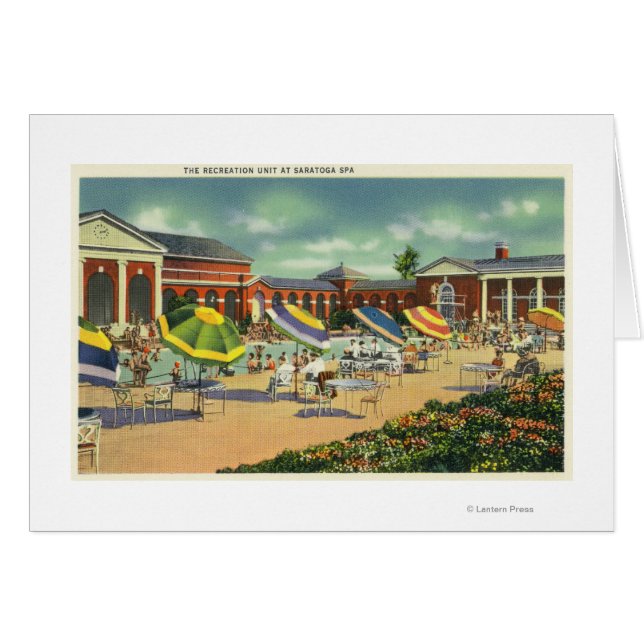 Uitzicht Saratoga Spa Recreation Unit (Voorkant Horizontaal)