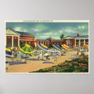 Uitzicht Saratoga Spa Recreation Unit Poster