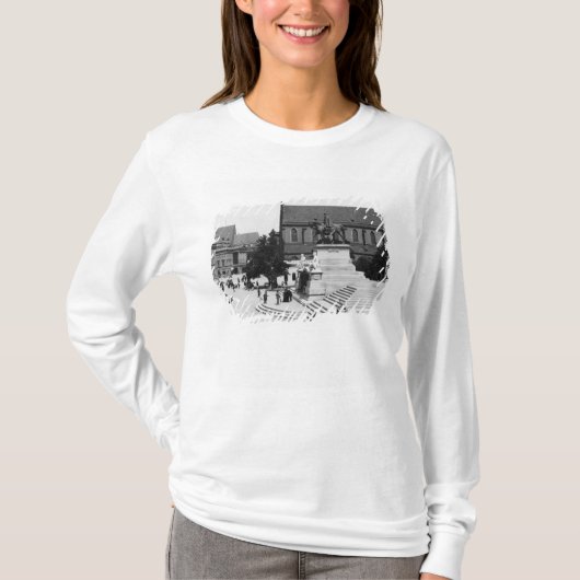 Uitzicht Schweidnitz, Breslau Poland, c.1910 T-shirt (Voorkant)