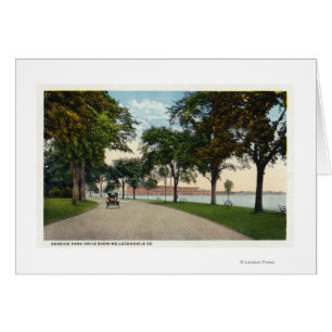 Uitzicht Seaside Park Drive Locomobile