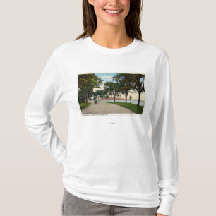 Uitzicht Seaside Park Drive Locomobile T-shirt