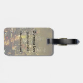 Uitzicht Seattle Bagagelabel (Achterkant horizontaal)