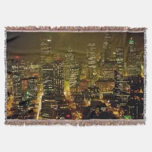 Uitzicht Seattle Deken (Voorkant)