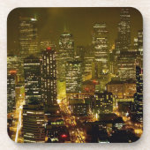 Uitzicht Seattle Drankjes Onderzetter (Voorkant)