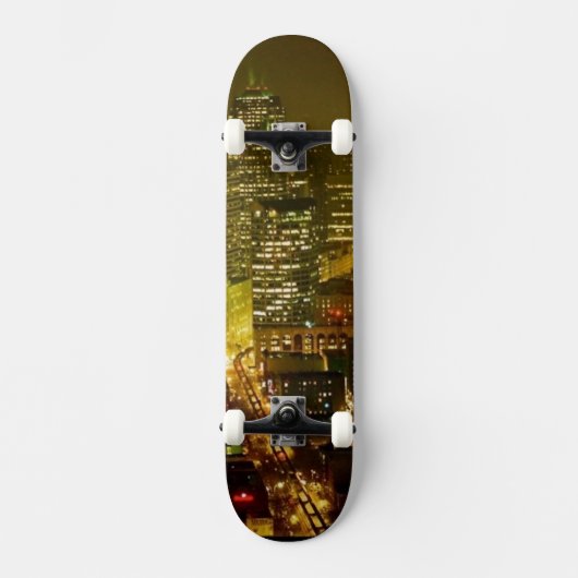 Uitzicht Seattle Skateboard (Voorkant)