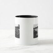 Uitzicht Seldovia, Alaska van over het water Mok (Midden)