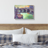 Uitzicht Sint-Petersburg (Russische stad) Canvas Afdruk (Insitu (Slaapkamer))