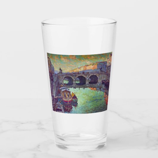 Uitzicht Sint-Petersburg (Russische stad) Glas (Voorkant)