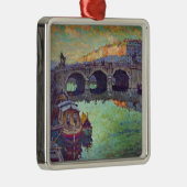 Uitzicht Sint-Petersburg (Russische stad) Metalen Ornament (Rechts)