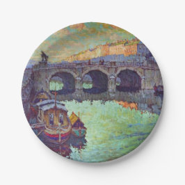 Uitzicht Sint-Petersburg (Russische stad) Papieren Bordje