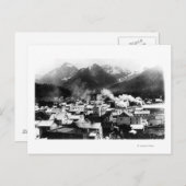 Uitzicht Sitka, Alaska met piramide Briefkaart (Voorkant / Achterkant)
