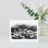 Uitzicht Sitka, Alaska met piramide Briefkaart (Staand voorkant)