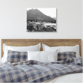 Uitzicht Sitka, Alaska Photography Sitka, AK Canvas Afdruk (Insitu (Slaapkamer))