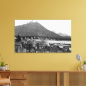 Uitzicht Sitka, Alaska Photography Sitka, AK Canvas Afdruk (Insitu (Woonkamer))