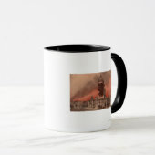 Uitzicht stadhuis na aardbeving mok (Voorkant rechts)