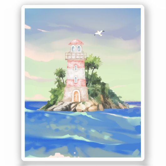 Uitzicht Sticker (Voorkant)