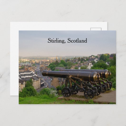 Uitzicht Stirling Cannons Briefkaart (Voorkant / Achterkant)