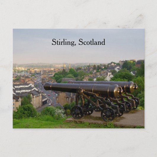 Uitzicht Stirling Cannons Briefkaart (Voorkant)