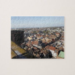 Uitzicht Straatsburg, Frankrijk Legpuzzel