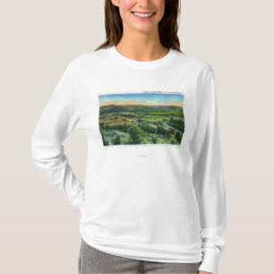 Uitzicht Sullivan Mountain van de stad T-shirt