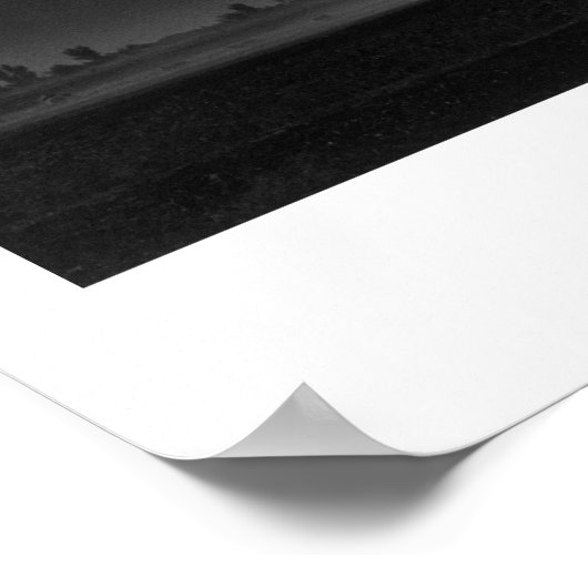 Uitzicht SW Over Manzanar, Dust Storm 1943 Poster (Hoek)